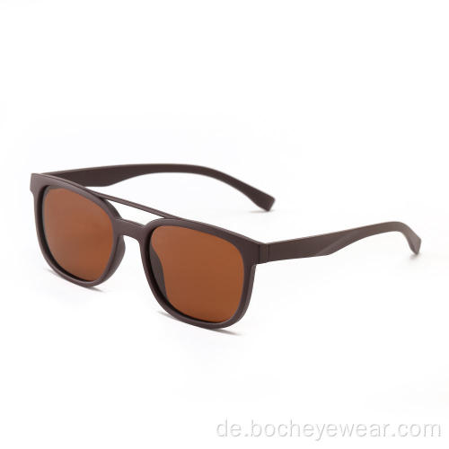 Heißer Verkauf Großhandel Sonnenbrillen Damenmode Quadratische Sonnenbrille TR9116